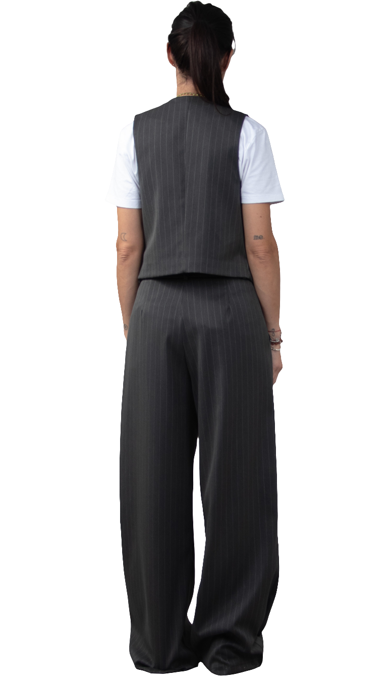 Pantalone gessato