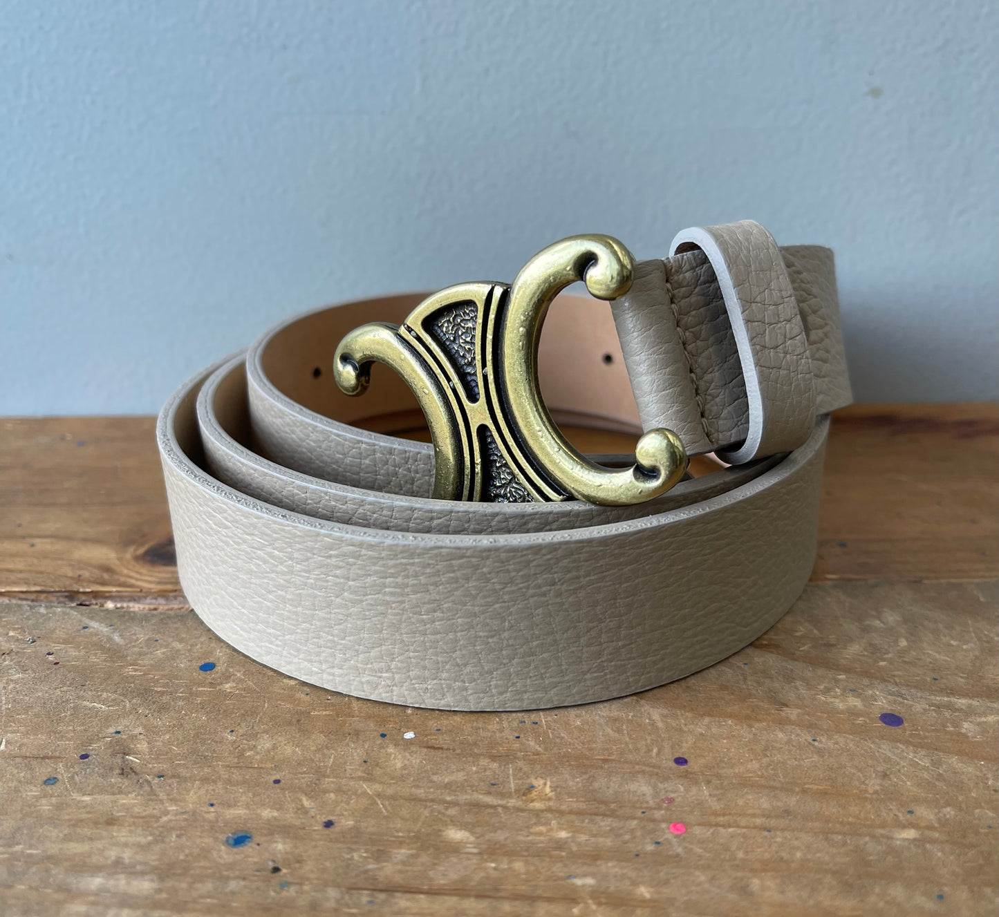 Cintura fibbia lavorata