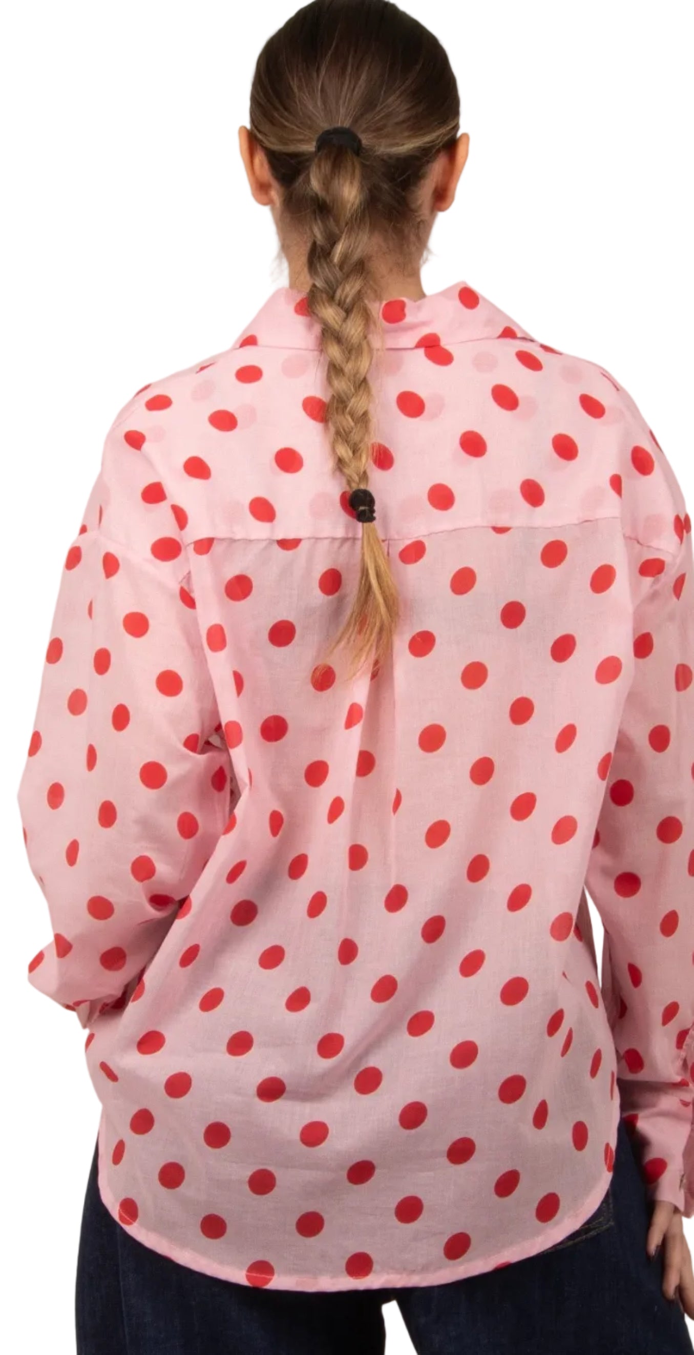 Camicia pois Rosa
