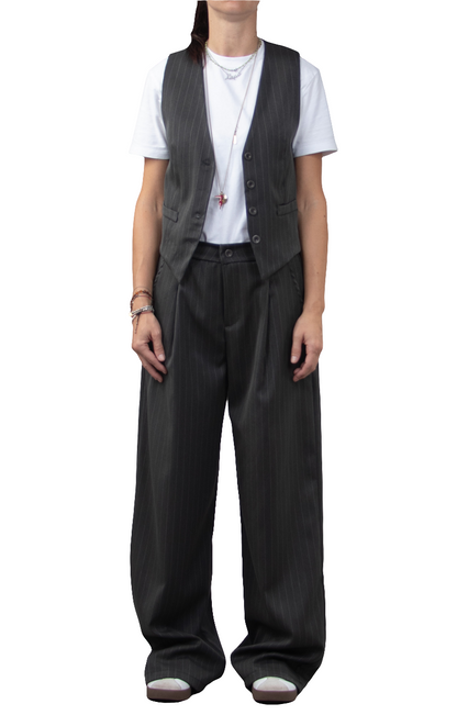 Pantalone gessato