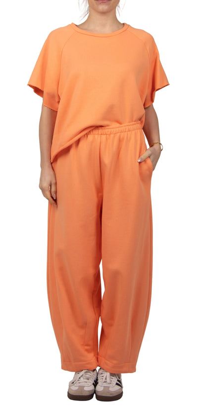 Pantalone tuta arancio