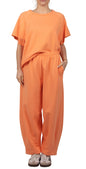 Pantalone tuta arancio