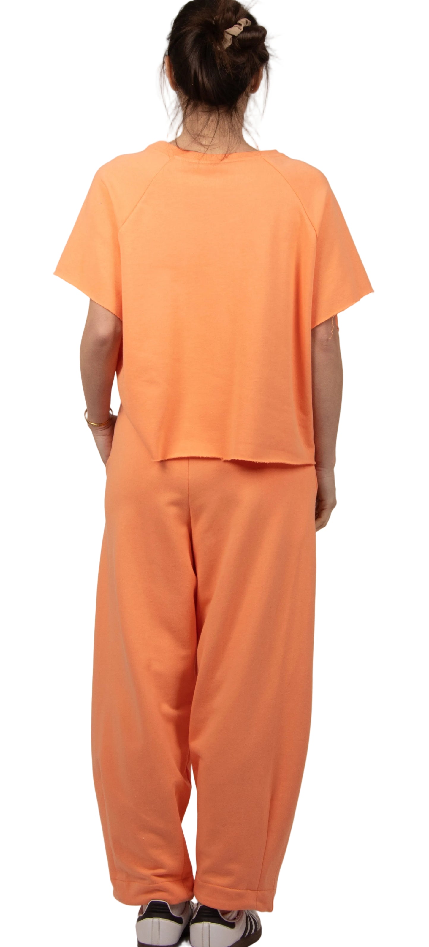 Pantalone tuta arancio