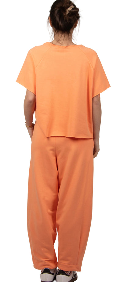 Pantalone tuta arancio