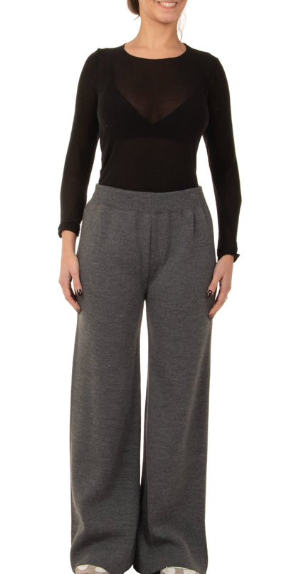 Completo in maglia grigio